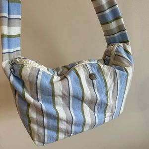 *new* Blue stripe crossbody bag